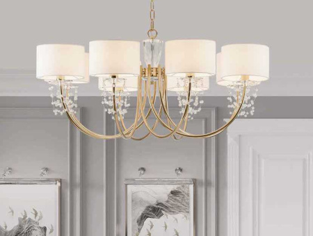 Подвесная люстра Newport 4368/C new gold М0070360
