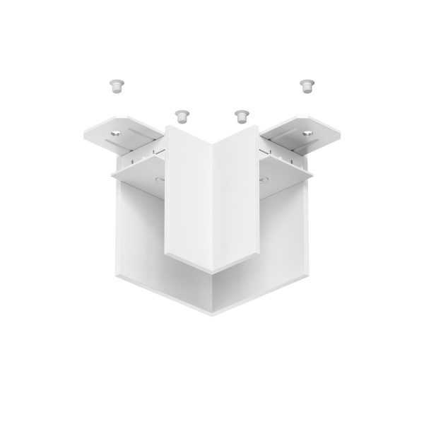 Угловой соединитель для шинопровода Denkirs Smart Base TR2102-WH
