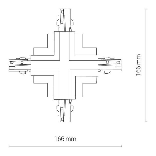Коннектор X-образный Nowodvorski Ctls Power 8680
