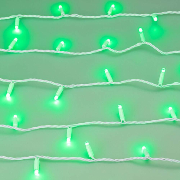 Уличная светодиодная гирлянда Ardecoled нить 230V разноцветная ARD-String-Classic-10000-White-95Led-Live RGBW-DMX 031745