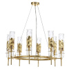 Подвесная люстра Crystal Lux Primavera SP8 Gold