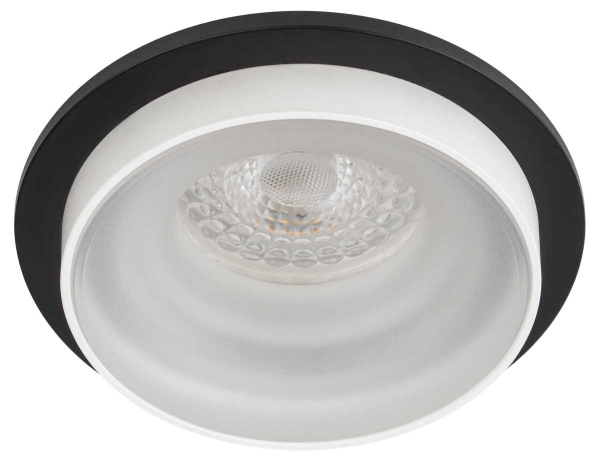 Светильник встраиваемый декоративный ЭРА DK95 BK под лампу MR16 GU5.3 черный Б0055591