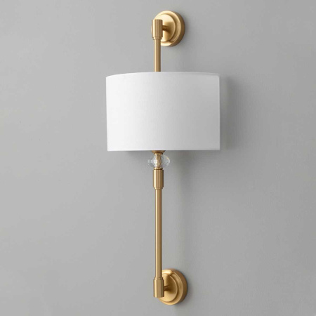 Бра Crystal Lux VINTAGE AP2 BRASS