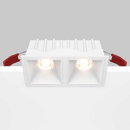 Встраиваемый светильник Maytoni Alfa LED DL043-02-10W3K-SQ-W