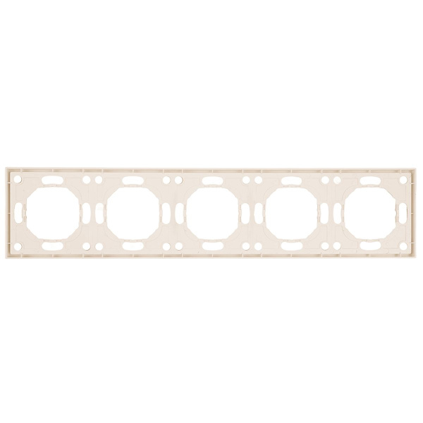 Рамка Stekker, PFR00-5005-08 5-местная Эмили, кашемир, soft touch 49914