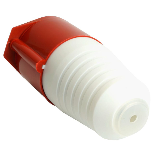 Розетка переносная 3P+PE+N Stekker с крышкой красный RST32-225-44 49443