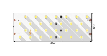 Светодиодная лента SWG 26W/m 280LED/m 2835SMD нейтральный белый 5M 005079