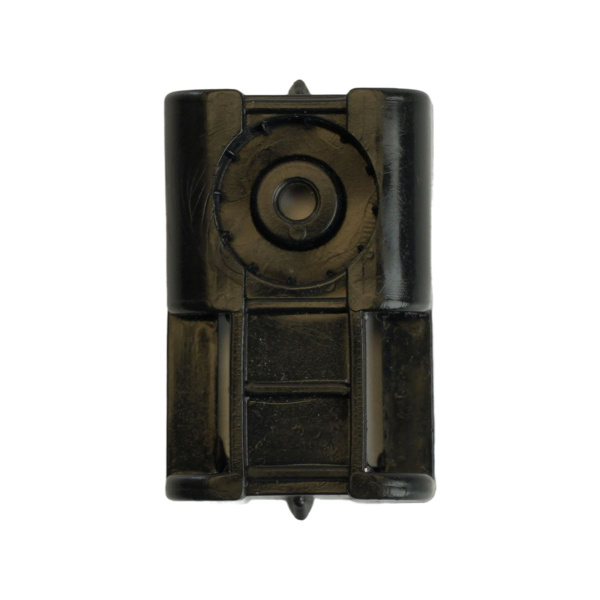 Площадка под стяжку для прямого монтажа Stekker PMCL3120B 31*20 мм под хомуты черный (100 шт в упаковке) 49065