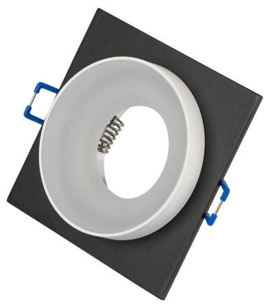 Светильник встраиваемый декоративный ЭРА DK96 BK под лампу MR16 GU5.3 черный Б0055594