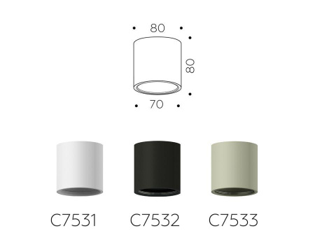 Корпус светильника Ambrella light DIY Spot C7531