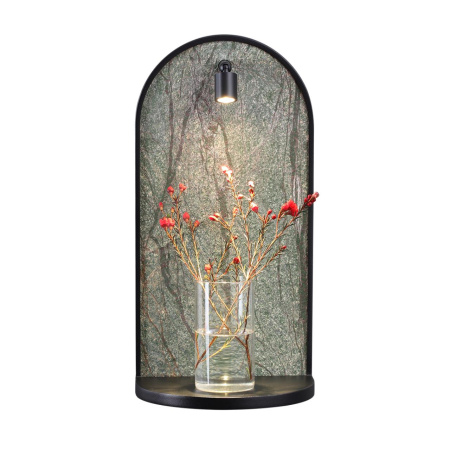 Настенный светодиодный светильник-полка Odeon Light Giardino Hightech 7176/3WL