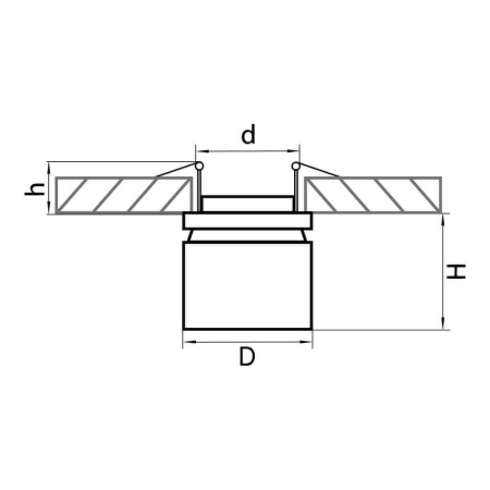 Встраиваемый спот Lightstar Forte Inca 213847