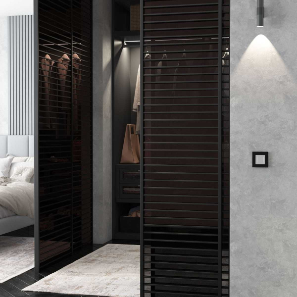 Рамка Werkel Slab на 1 пост черный матовый W0012908 4690389193293