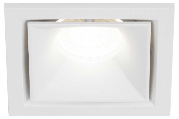 Светильник встраиваемый алюминиевый ЭРА KL101 WH под лампу MR16 GU5.3 белый Б0055586