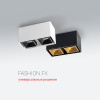 Потолочный светильник Italline FASHION FX1 black + FASHION FXR gold