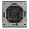 Переключатель ЭРА Arktik 16-1103-03 10АХ-250В алюминий Б0070336