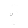 Настенный светильник Italline IT02-026 black 3000K
