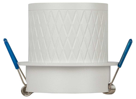 Светильник встраиваемый декоративный ЭРА DK112 WH под лампу MR16 GU5.3 белый Б0058434