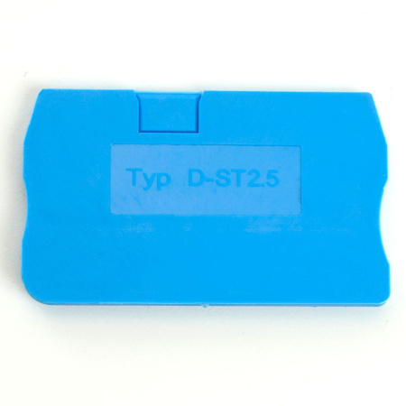 Торцевая заглушка для ЗНИ LD552 2,5 мм² (JXB ST 2,5), синий LD560-1-25 49200