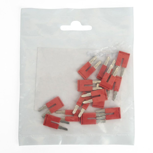 Центральная перемычка для ЗНИ самозажимных 4 мм² (JXB ST 4) 2PIN LD568-2-40 (DIY упак 20 шт),Stekker 39979