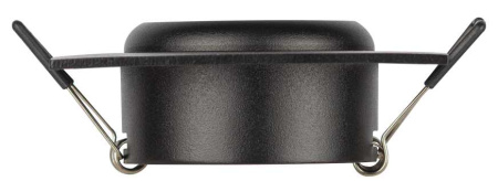 Светильник встраиваемый алюминиевый ЭРА KL110 BK под лампу MR16 GU5.3 черный матовый Б0061530