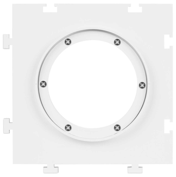 Закладная платформа ЭРА KL114 WH для светильников встраиваемых D 90 мм белая Б0071006
