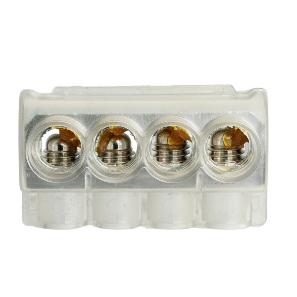 Клемма 4-х контактная Stekker для подключения сетей уличного освещения KE10.504 (Al10-50/Cu2,5-35), LD611-4 50215