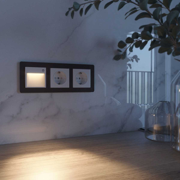 Встраиваемая LED подсветка Werkel белый три режима с датчиком движения W1154601 4690389192012