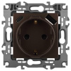 Розетка ЭРА Серия 12 12-4108-13 2P+E 16A-250В со шторками с USB type-A+C 5В-3А бронза Б0067757