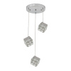 Подвесная светодиодная люстра Indigo Radioso 12048/3P Chrome V000136L