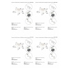 Потолочная люстра Vitaluce V3667-0/5PL