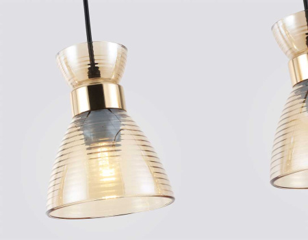 Светильник подвесной со стеклянными плафонами Ambrella light Traditional TR3404