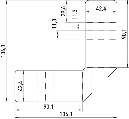 Крепление подвесное для потолков ЭРА Грильято серии SPL-540 SPL-FIX4 Б0055407
