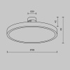 Трековый светильник Maytoni Technical TR153-1-10W3K-PT