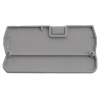 Торцевая заглушка для ЗНИ LD572 4 мм² (JXB PT4), серый LD581-1-40 49265