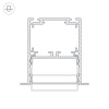 Профиль встраиваемый Arlight SL-Linia52-3L-F-2000 Anod Black 044685