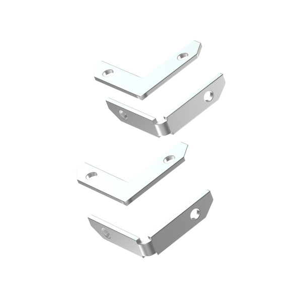 Комплект угловых соединителей шинопровода Denkirs Smart One (4 шт.) TR2027-AL