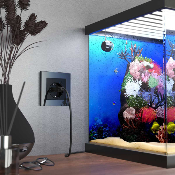 Розетка Wi-Fi Werkel (Умный дом) черный матовый W1171608 a056422