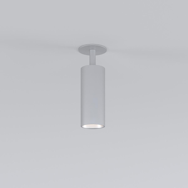 Встраиваемый светодиодный спот Elektrostandard Diffe 25052/Led серебряный a058172