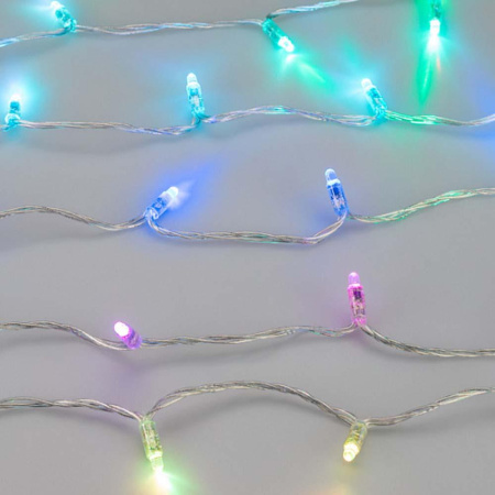 Уличная светодиодная гирлянда Ardecoled нить 12V разноцветная ARD-String-Classic-9000-Clear-60Led-Live RGB-SPI 031517