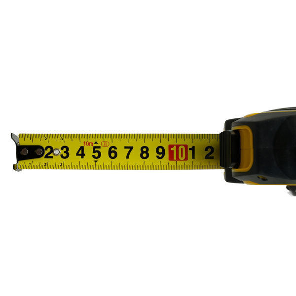 Рулетка, 10 м х 25 мм, магнит, II класс точности, двухстороннее нанесение, Stekker MTS-810-P 50212