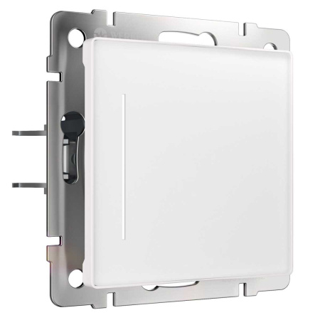 Сенсорный умный выключатель одноклавишный Werkel белый W4513001 4690389197895