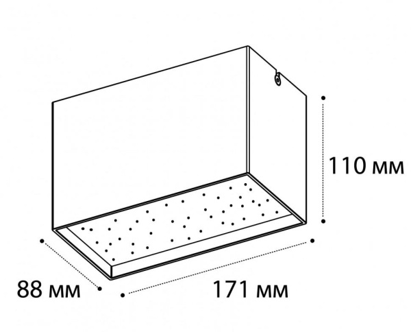 Потолочный светодиодный светильник Italline DL 3029 white 3000K