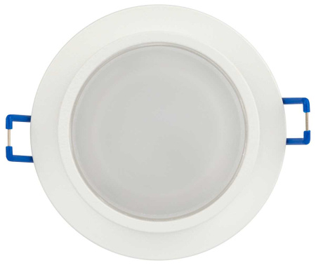 Светильник встраиваемый декоративный ЭРА DK99 WH под лампу MR16 GU5.3 белый Б0058393