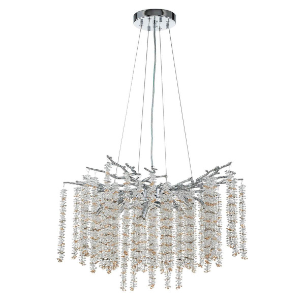 Подвесная люстра Indigo Fruscio 12042/8P Chrome V000446