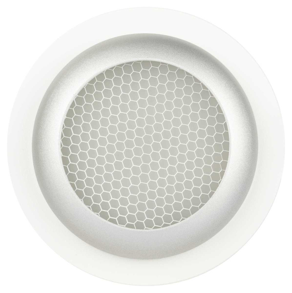 Светильник встраиваемый ЭРА KL111 WH/SL под лампу GX53 белый/серебро матовый Б0061539