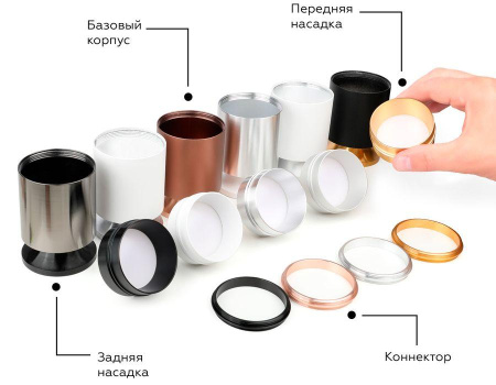 Насадка задняя Ambrella light DIY Spot N6904