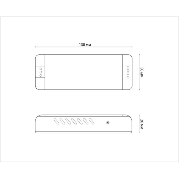 Блок питания для светодиодной ленты Italline M04-513 ITA-24V-100W