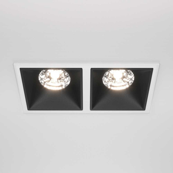 Встраиваемый светильник Maytoni Alfa LED DL043-02-15W4K-D-SQ-WB