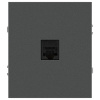 Розетка ЭРА Arktik 16-3107-06 информационная RJ45 графит Б0070479